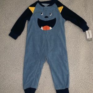 Carters Boys 12M Fleece Onesie